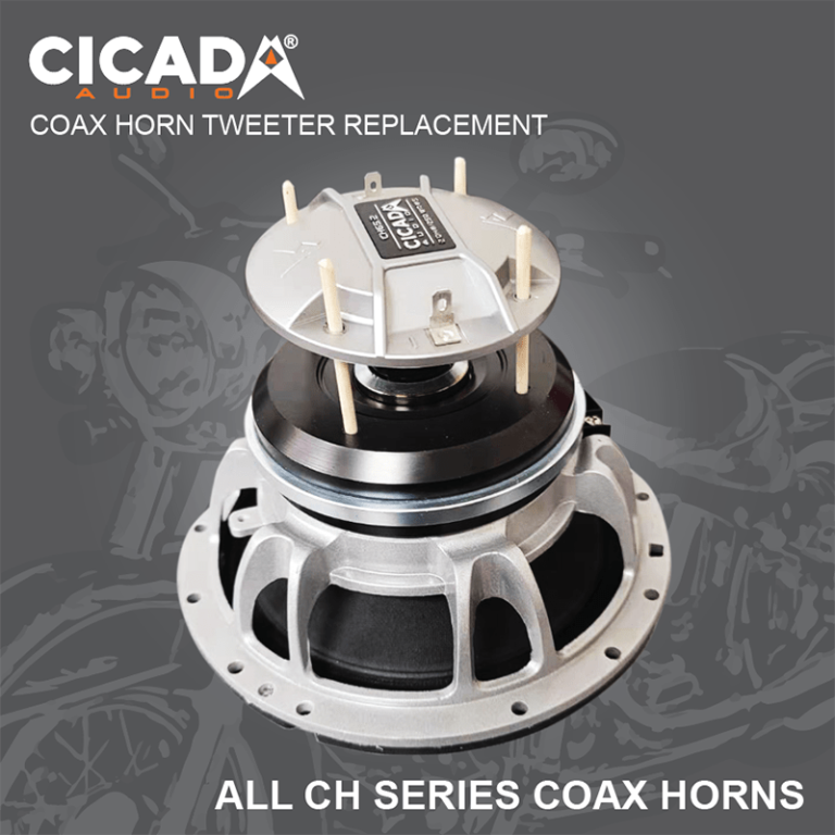 Cicada Audio CH69.2 6×9 CoaxHorn Speakers Extreme Motorcycle Audio
