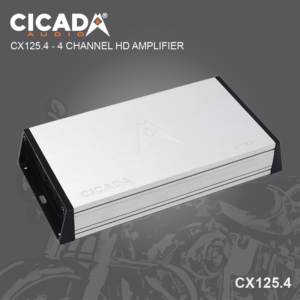 Cicada Audio CX150.4D 4 Channel Amplifier – Extreme Motorcycle Audio