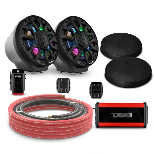 DS18 EN-JS6PKGBK/IQBK Spyder/Ryker Audio Package