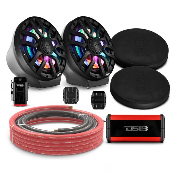 DS18  EN-JS8PKGBK Spyder/Ryker Audio Package